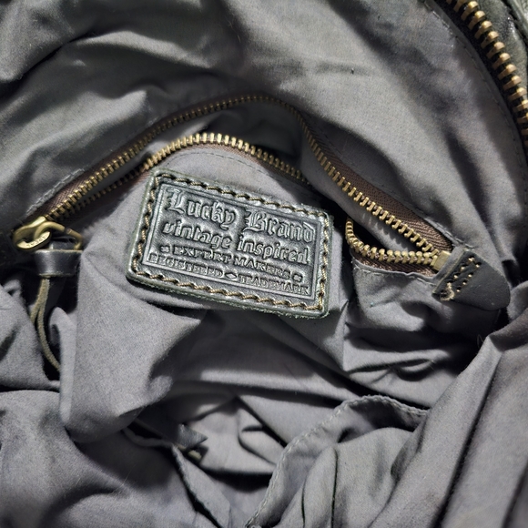 Lucky Brand Lamb leather hobo bag - Picture 5 of 5